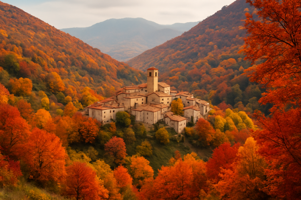 Foliage Abruzzo 2025: quando andare e dove, i luoghi più belli