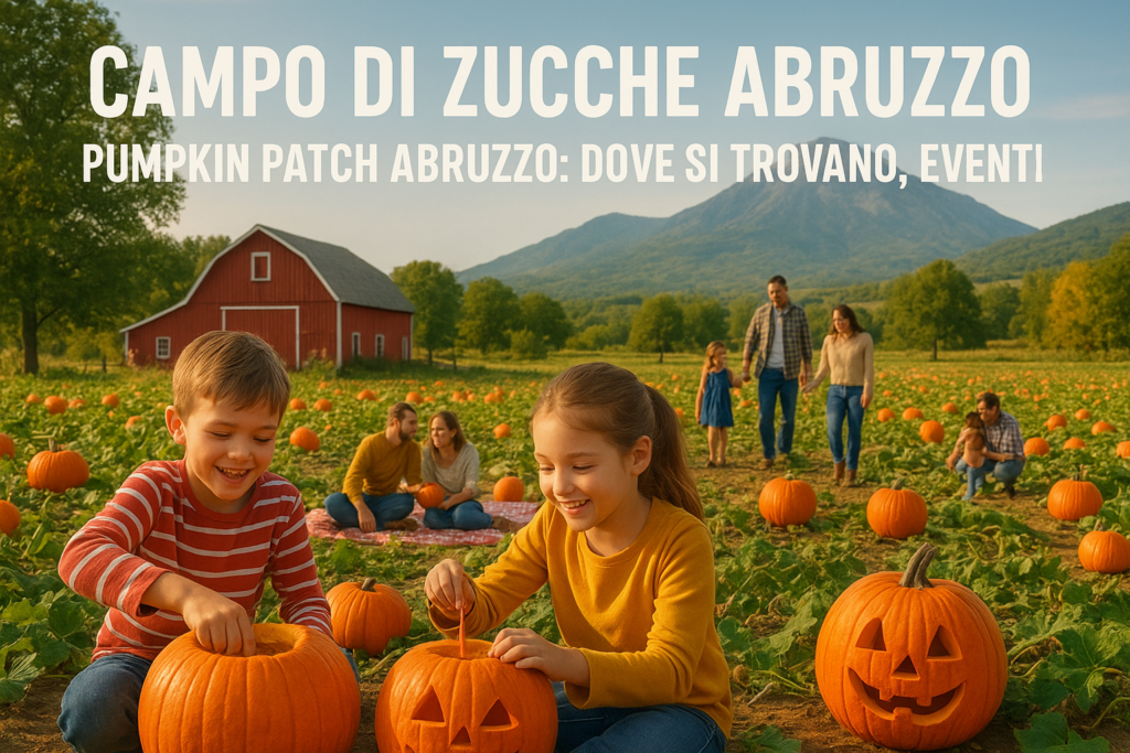 Campo di Zucche Abruzzo - Pumpkin Patch Abruzzo: dove si trovano, eventi