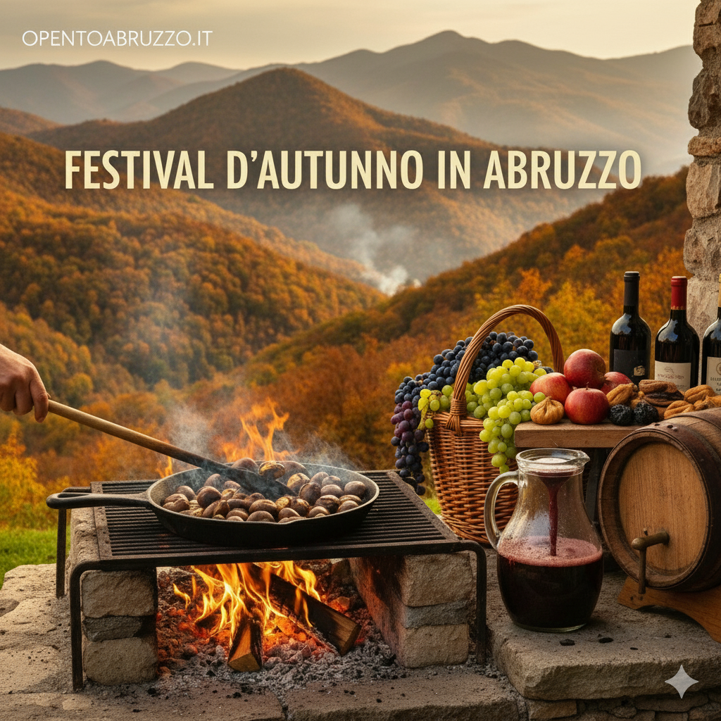 Sagre d'Autunno in Abruzzo: cosa fare e dove andare tra sapori, borghi e tradizioni.