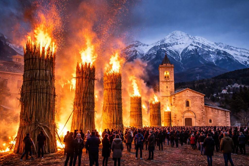 Gennaio in Abruzzo: il mese delle tradizioni, tra sacro, fuoco e riti