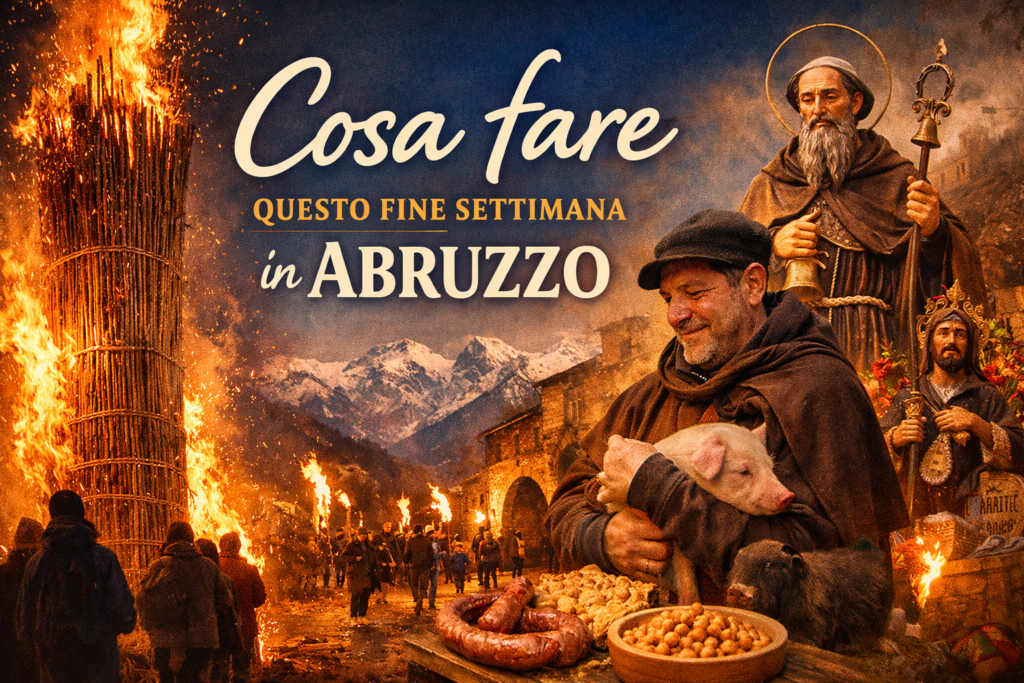 Cosa fare in Abruzzo questo weekend 16–18 gennaio 2026: eventi, riti del fuoco e altro